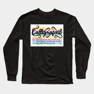 Calligrafail - crafter gift Long Sleeve T-Shirt